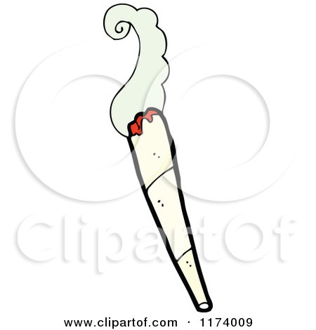 450x470 Cartoon Of A Smoking Doobie Joint