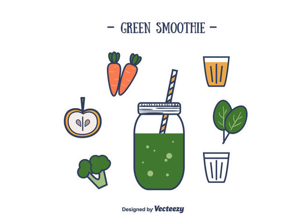632x443 Green Smoothie Vector Free Vector Download Cannypic