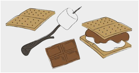 480x251 Smores Images Clipart
