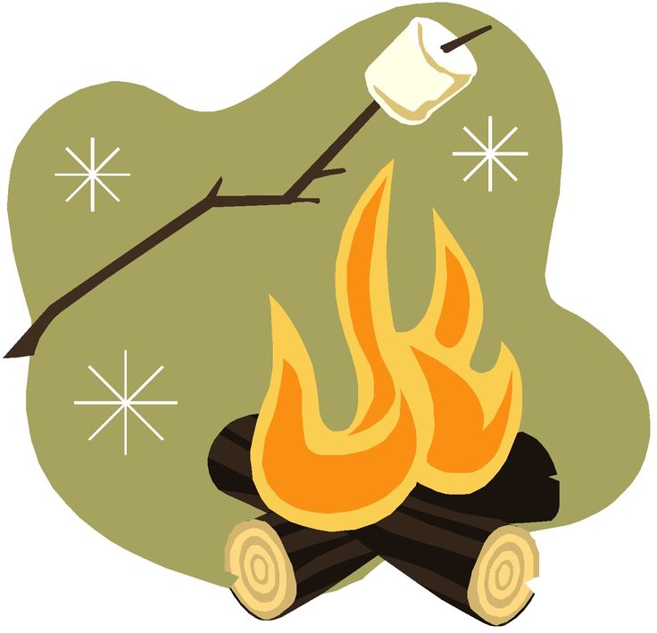Bonfire And Smores Clipart 736x710 Bonfire And Smores Clipart