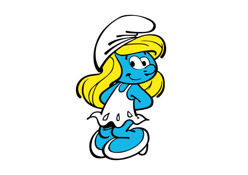 Smurf Vector at Vectorified.com | Collection of Smurf Vector free for ...