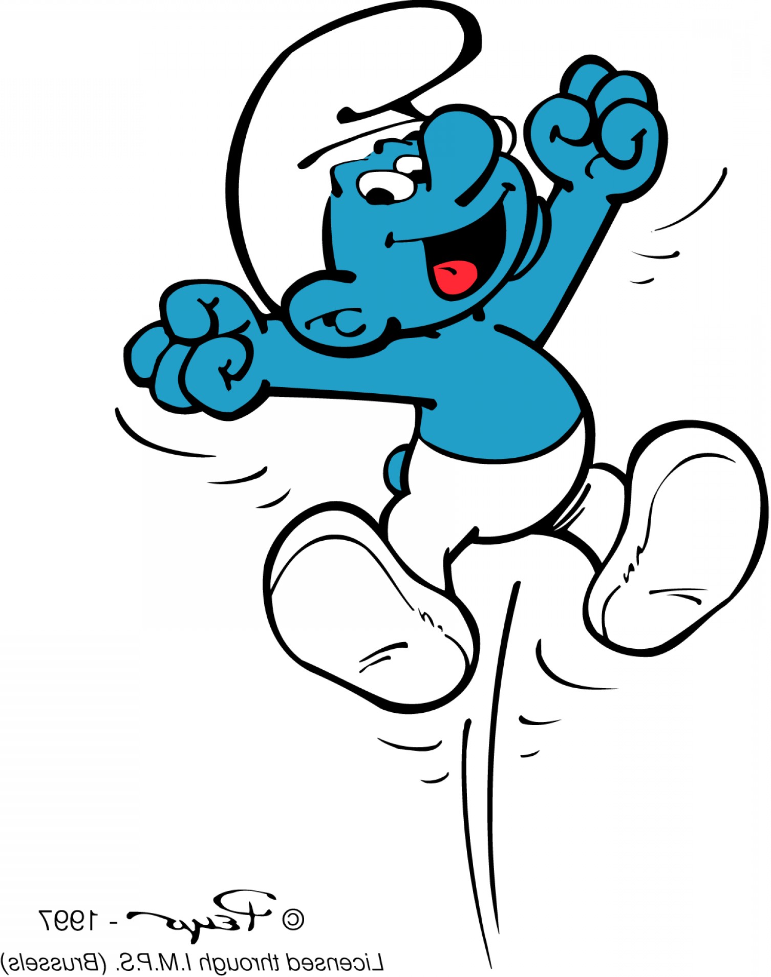 1506x1908 Feel The Power Of The Smurf Cqrecords