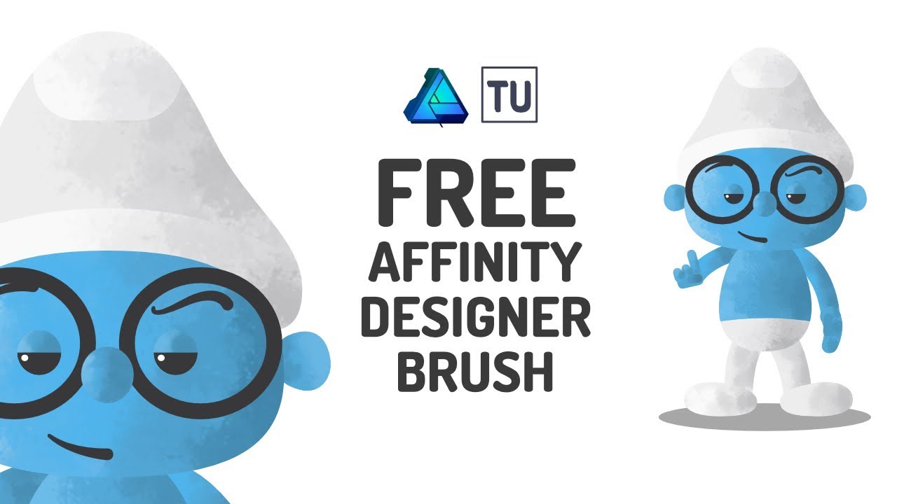 1280x720 Making Of A Smurf Vector + Free Brush For Affinity Designer