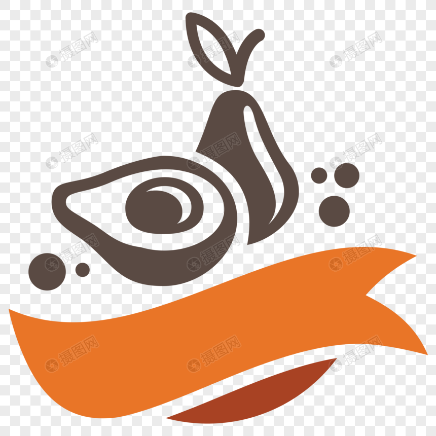 860x860 Fruit And Vegetable Logo Vector Elements In Catering Industry Png