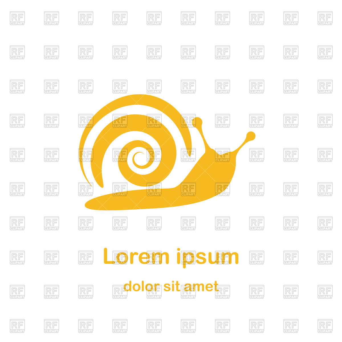 1200x1200 Silhouette Of Snail Vector Image Of Plants And Animals