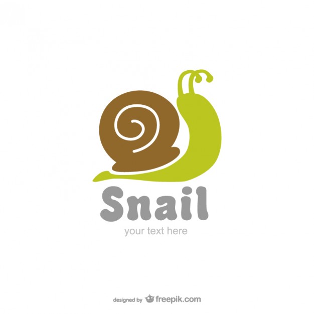 626x626 Snail Logo Free Vector