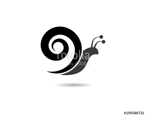 500x400 Snail Vector Icon Stock Image And Royalty Free Vector