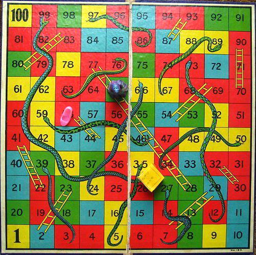 Snake And Ladder Vector at Vectorified.com | Collection of Snake And ...