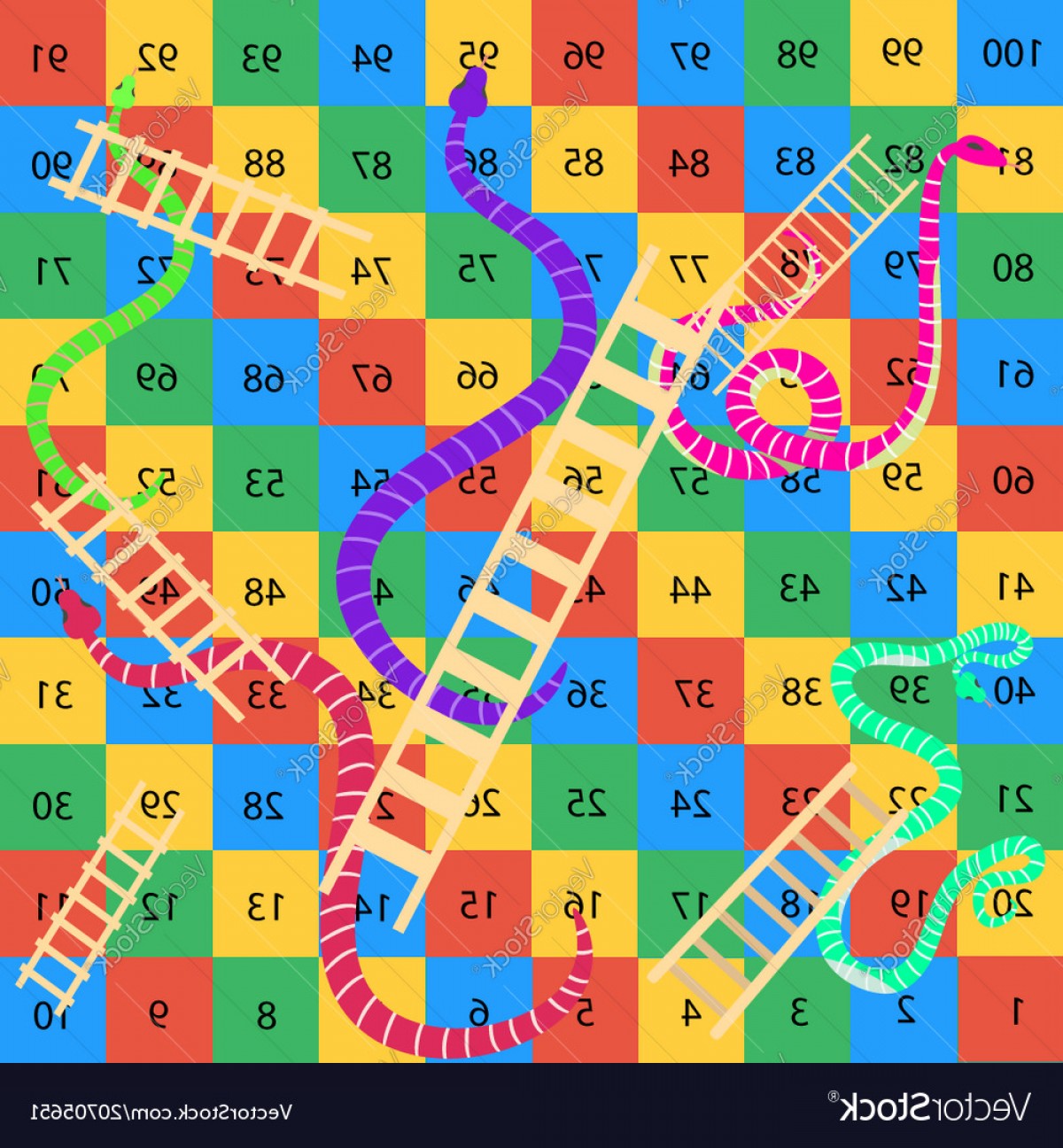 Snake And Ladder Vector At Vectorified.com 