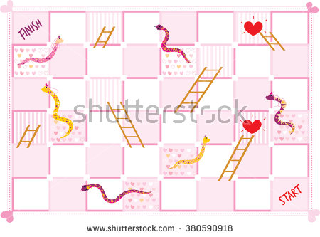 Snake And Ladder Vector at Vectorified.com | Collection of Snake And ...