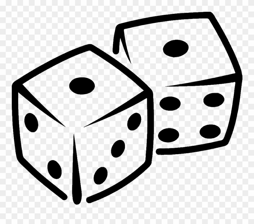 880x777 Snake Eyes Dice Vector Clipart