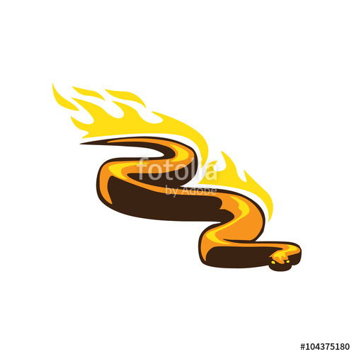 500x500 Snake Eyes Highlight The Flame With Sharp Stock Image And Royalty