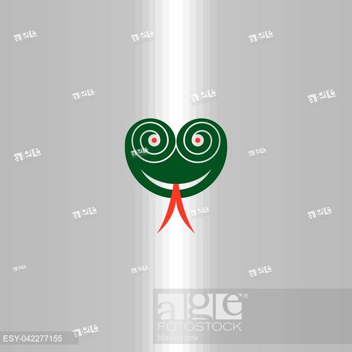 701x700 Scary Snake Head With Hypnotized Eyes Vector, Stock Vector, Vector
