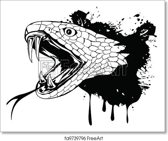 Free Art Print Of Snake Head Vector Illustration Snake Head 560x470 Free Art Print Of Snake Head Vector Illustration Snake Head