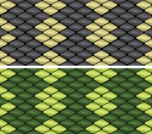 Vector Set Of Snake Skin Pattern Elements Free Vector 500x443 Vector Set Of Snake Skin Pattern Elements Free Vector