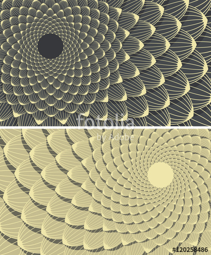 Two Vintage Posters Backgrounds With A Swirl Of Snakes Scales 413x500 Two Vintage Posters Backgrounds With A Swirl Of Snakes Scales