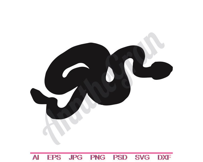 794x636 Snake Silhouette Dxf Png Vector Art Clipart Etsy