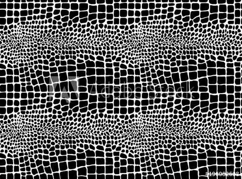 500x371 Snake Skin Pattern Texture Repeating Seamless Monochrome Black