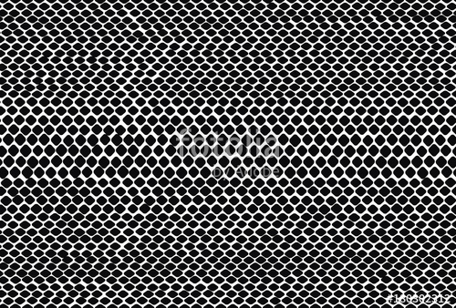 500x338 Vector Seamless Texture With A Silhouette Of A Reptile Skin, Snake