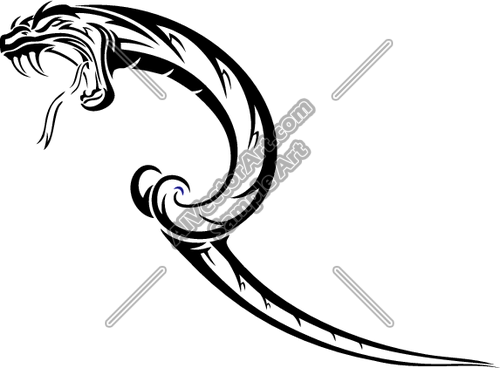 500x368 Snake Hissing Tongue Teeth Clipart And Vectorart Sports Mascots