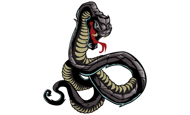 635x385 Snakes And Skulls Halloween Vector Pack