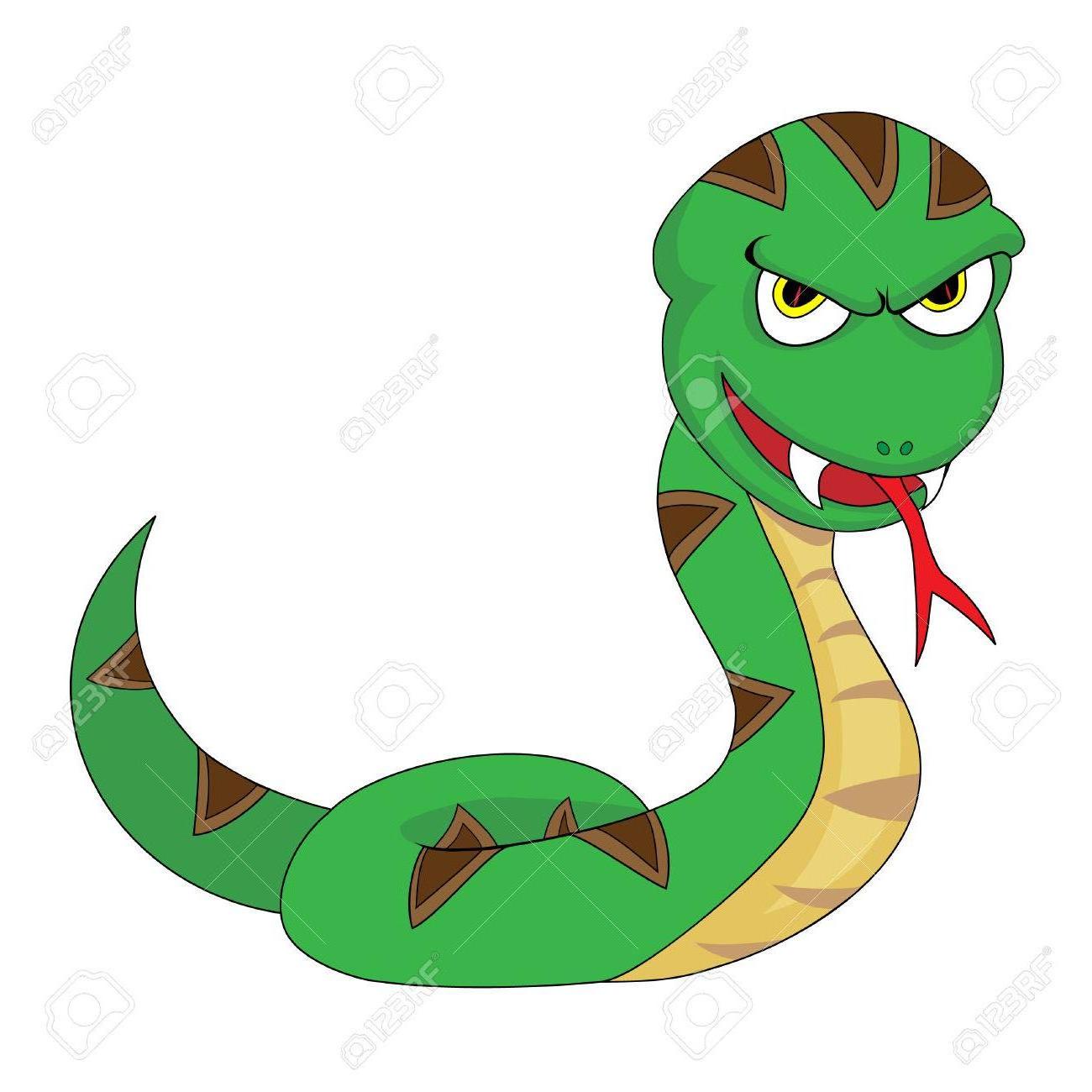 1300x1300 Unique Cartoon Snake Vector Free Free Vector Art, Images