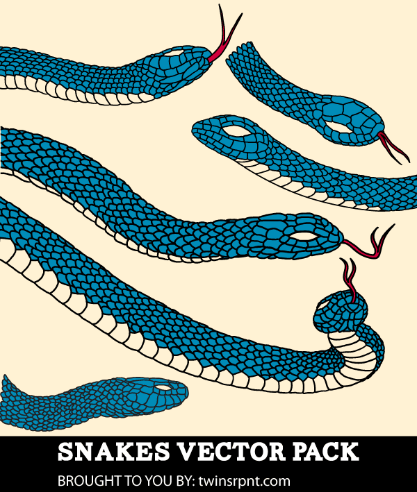 600x709 Vector Snake Illustrator Pack Free Vectors Snake, Vector Free