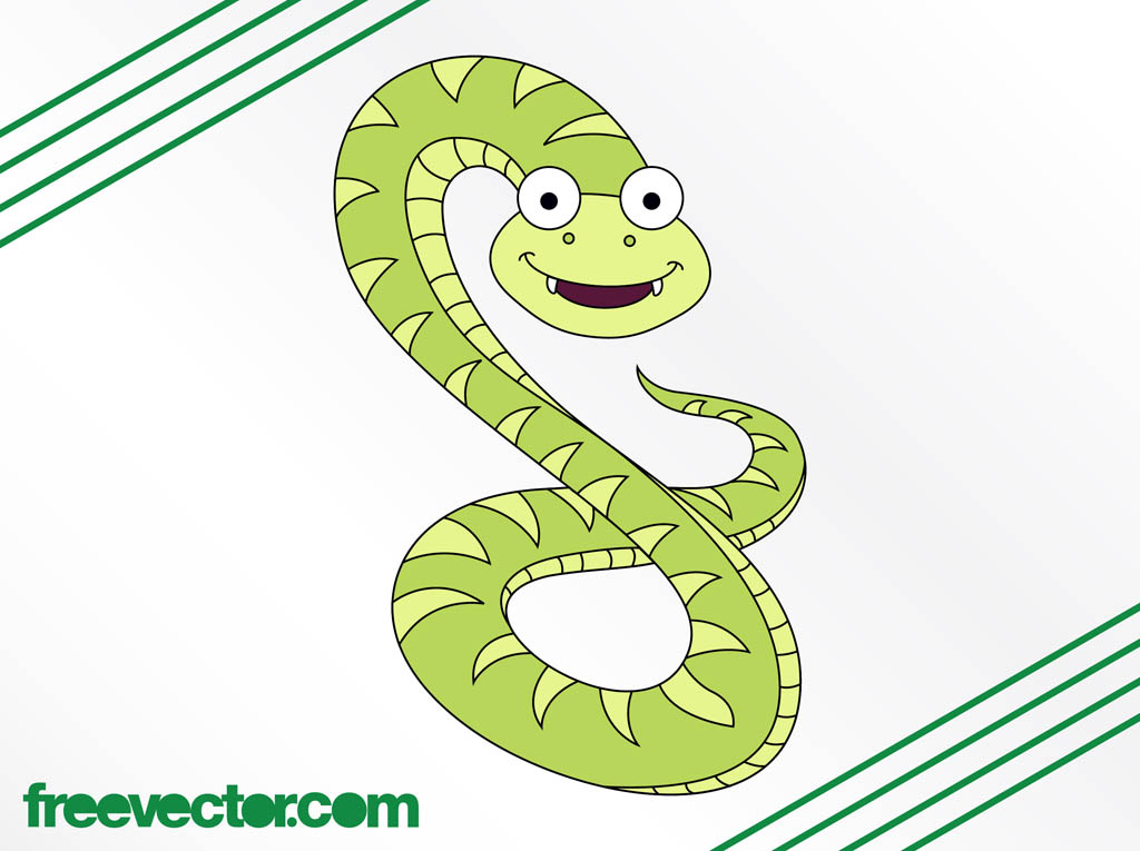 1024x765 Cartoon Snake Vector Art Graphics