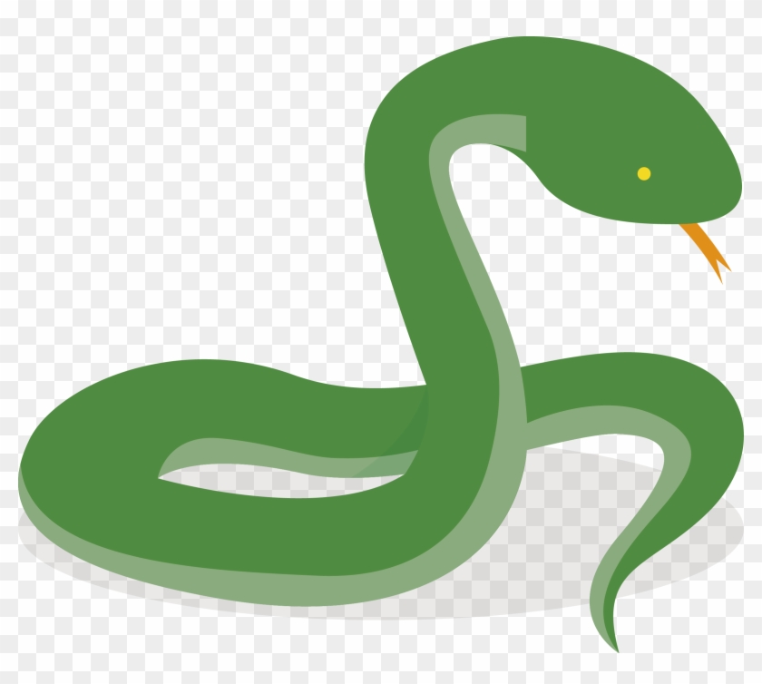 840x754 Smooth Green Snake Clipart Pear