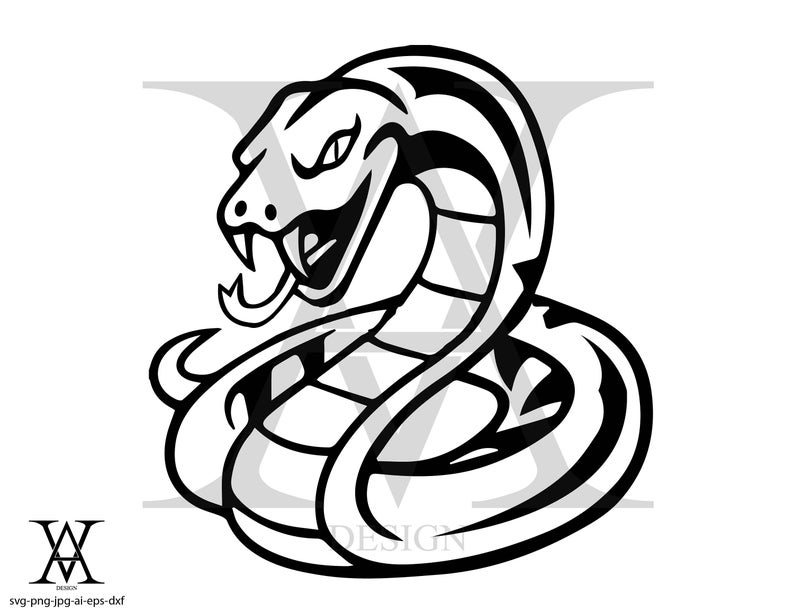 794x613 Snake Animals Vector Silhouette Instant Download Etsy