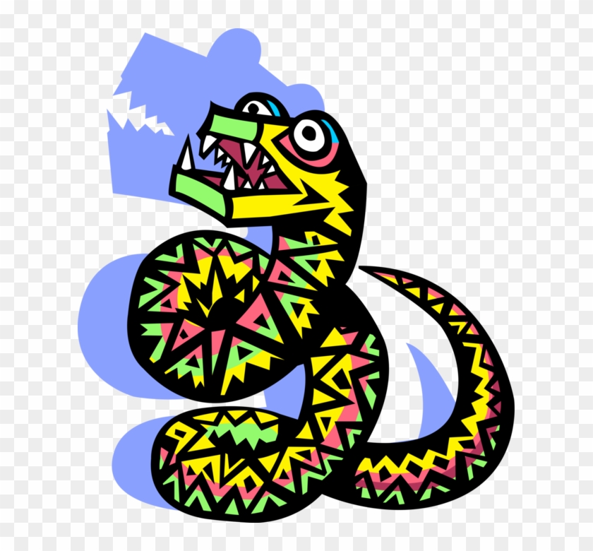 840x780 Vector Illustration Of Reptile Snake, Hd Png Download