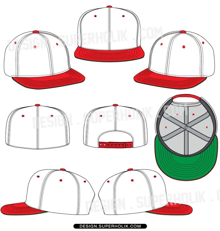 736x774 Diy Snapback Hat Template Images