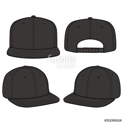 Snapback Hat Vector at Vectorified.com | Collection of Snapback Hat ...