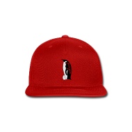 190x190 Vector Father's Day Papa Penguin Snapback Cap Spreadshirt