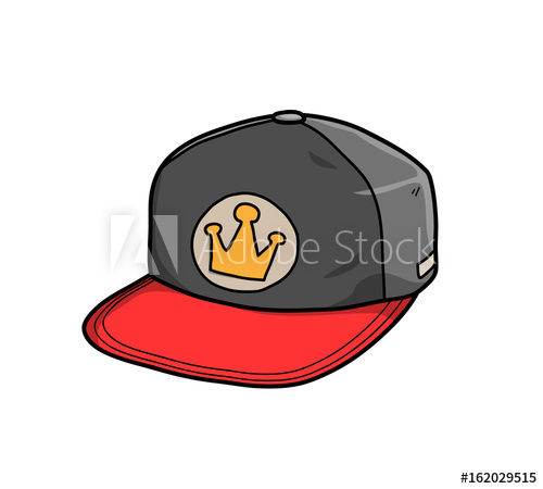 Snapback Hat, A Hand Drawn Vector Illustration Of A Snapback Hat 500x450 Snapback Hat, A Hand Drawn Vector Illustration Of A Snapback Hat