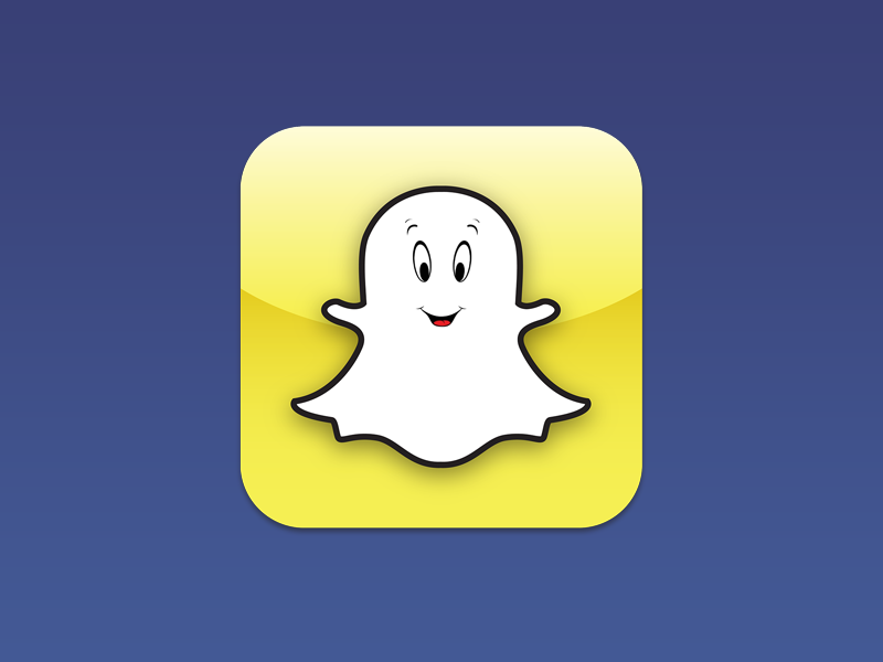 Snapchat Icon Vector Images 800x600 Snapchat Icon Vector Images