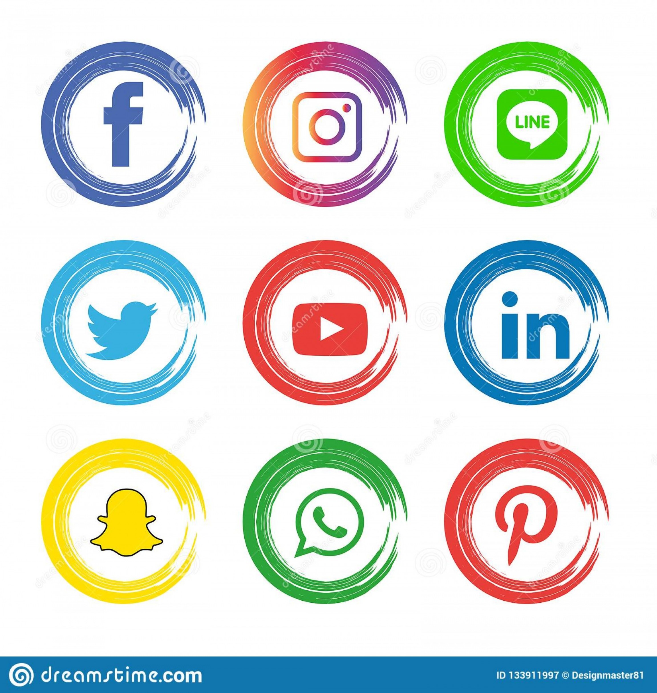 Social Media Icons Set Logo Vector Illustrator Social Media Icon 2304x2431 Social Media Icons Set Logo Vector Illustrator Social Media Icon