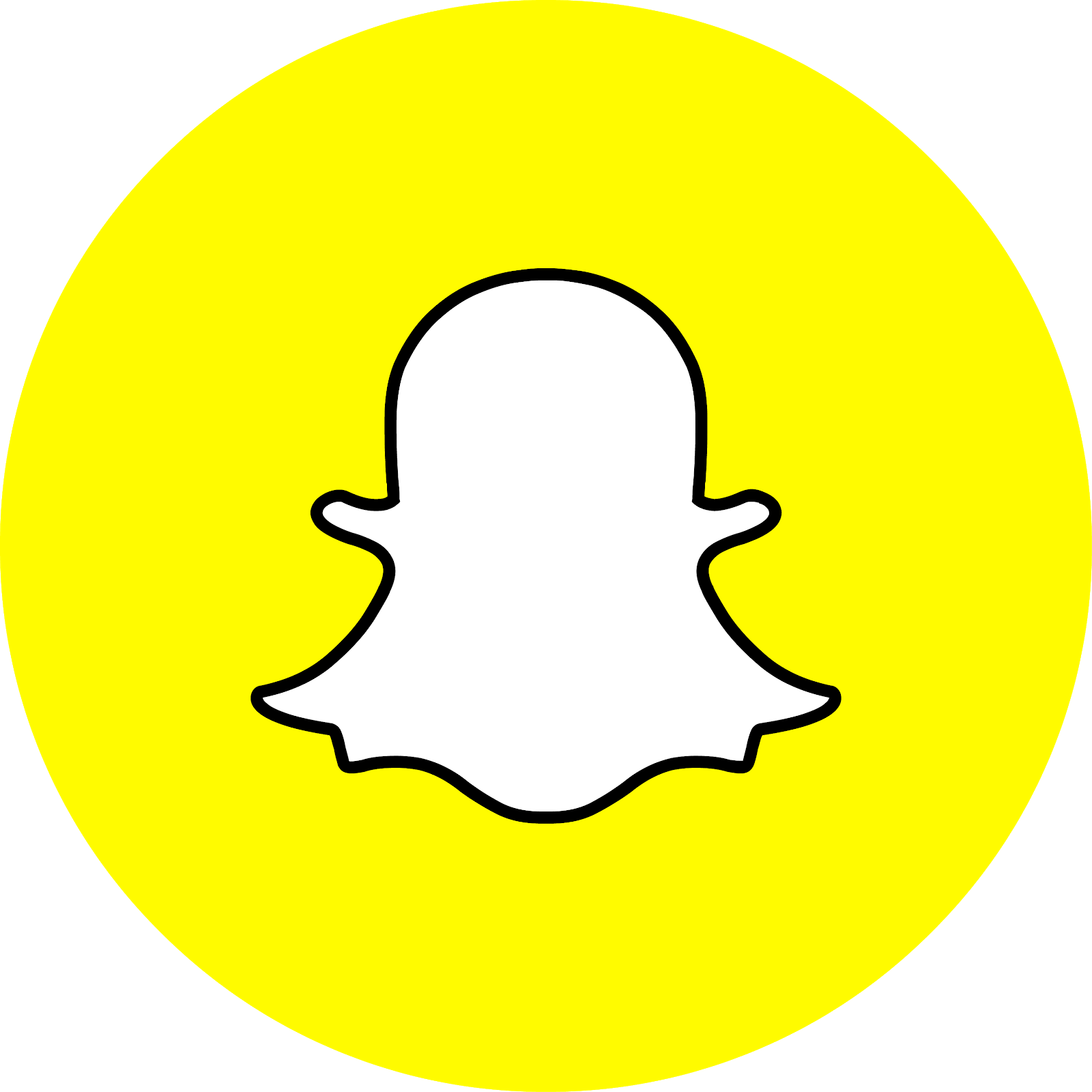 1600x1600 Download Logo Snapchat Vector Png
