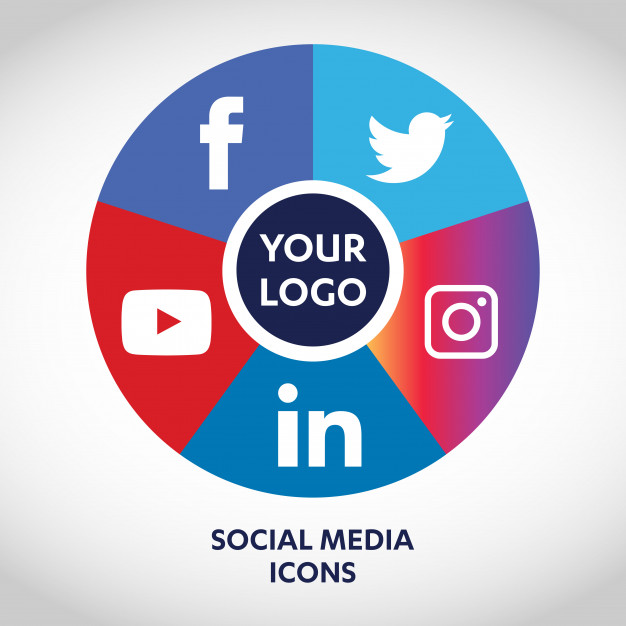 626x626 Set Of Most Popular Social Media Icons, Twitter, Youtube, Whatsapp