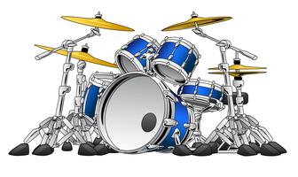 336x200 Snare Drum Free Vector Art