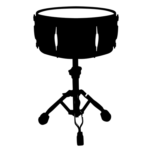 512x512 Snare Drum Musical Instrument Silhouette