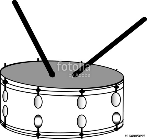 500x474 Snare Drum Vector Stock Image And Royalty Free Vector