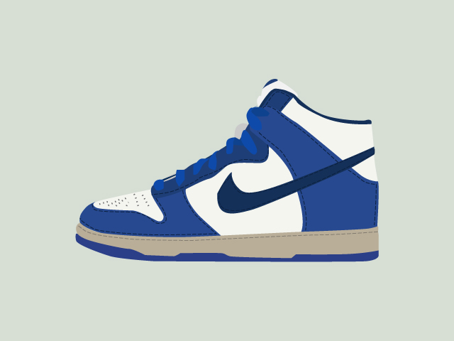 Blue Sneaker 640x480 Blue Sneaker