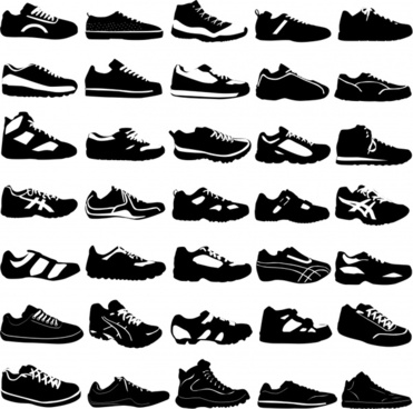 Sneakers Free Vector Download 371x368 Sneakers Free Vector Download