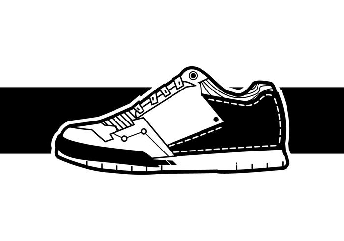 Cool Men Sneakers Vector 700x490 Cool Men Sneakers Vector