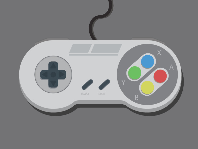 Snes Controller Vector at Vectorified.com | Collection of Snes ...