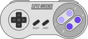 300x132 Super Nintendo Controle Logo Vector