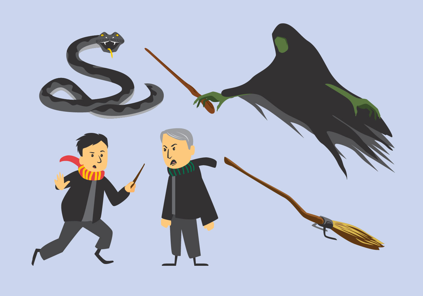 1400x980 Gyllene Snitch Free Vector Art