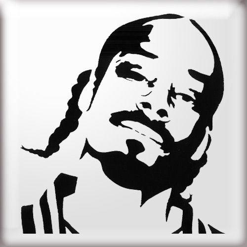 500x500 Snoop Dogg Represent Stencils In Dog Stencil, Tupac Art