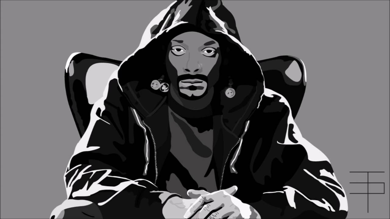 1280x720 Snoop Dogg Vector Portrait Stop Motion